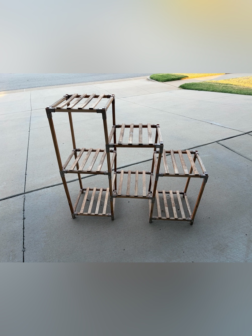 Indoor/Outdoor Tiered Plant Stand